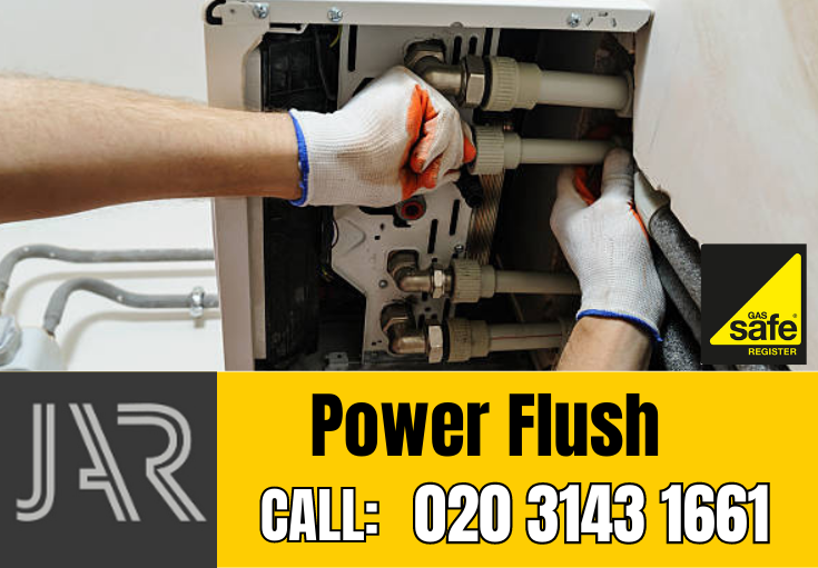 power flush Nine Elms