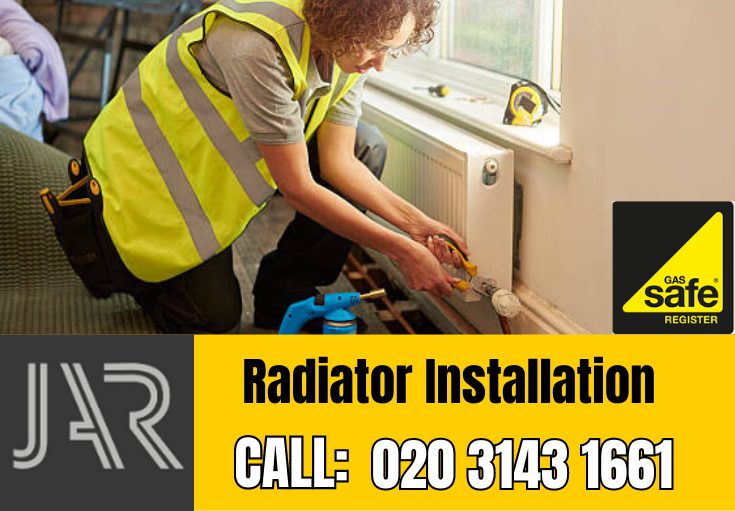 radiator installation Nine Elms